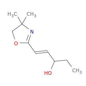 1-Penten-3-ol, 1-(4,5-dihydro-4,4-dimethyl-2-oxazolyl)-, (E)-