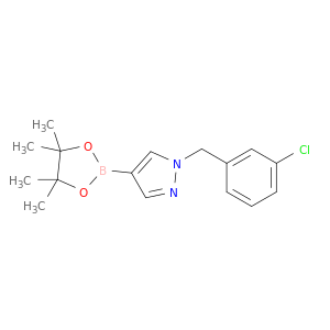 1-(3-氯苄基)-1H-吡唑-4-硼酸频那醇酯