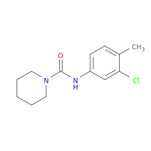 1-Piperidinecarboxamide, N-(3-chloro-4-methylphenyl)-