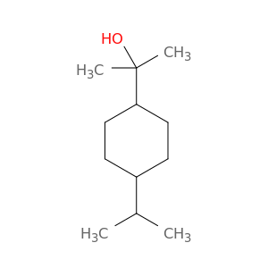 Cyclohexanemethanol,a,a-dimethyl-4-(1-methylethyl)-