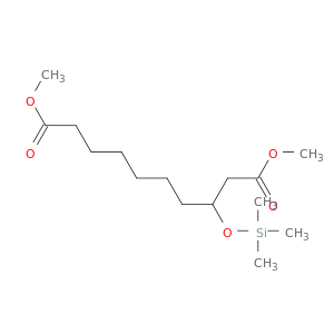 Decanedioic acid, 3-[(trimethylsilyl)oxy]-, dimethyl ester