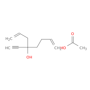 1,7-Octadien-4-ol, 4-ethynyl-, acetate