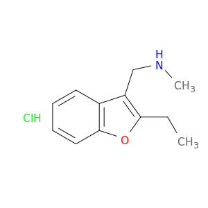 [(2-Ethyl-1-benzofuran-3-yl)methyl](methyl)amine Hydrochloride