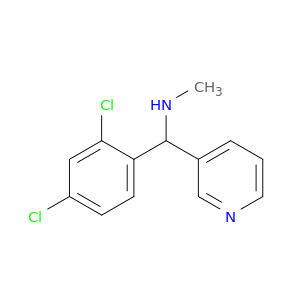 [(2,4-Dichlorophenyl)(pyridin-3-yl)methyl](methyl)amine