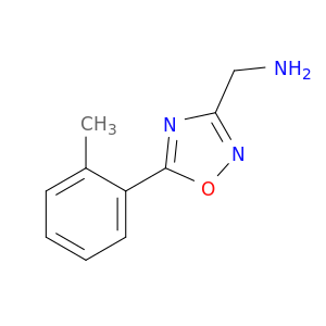 [5-(2-methylphenyl)-1,2,4-oxadiazol-3-yl]methanamine