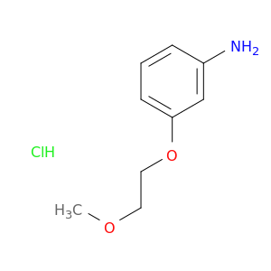苯甲胺,3-(2-甲氧基乙氧基)-,盐酸盐(1：1)