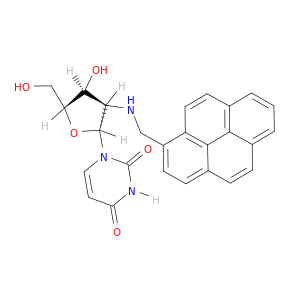 Uridine, 2'-deoxy-2'-[(1-pyrenylmethyl)amino]-