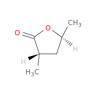 2(3H)-Furanone, dihydro-3,5-dimethyl-, trans-