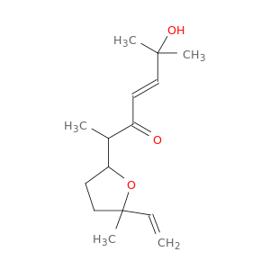 (E)-2-(5-ethenyl-5-methyl-oxolan-2-yl)-6-hydroxy-6-methyl-hept-4-en-3-one