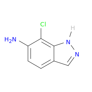 7-氯-1H-吲唑-6-胺