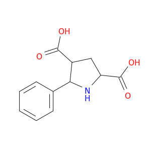 2,4-Pyrrolidinedicarboxylicacid, 5-phenyl-