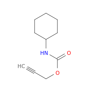 Carbamic acid, cyclohexyl-, 2-propynyl ester