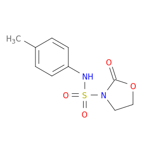 3-OXAZOLIDINESULFONAMIDE, N-(4-METHYLPHENYL)-2-OXO-
