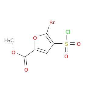 Methyl 5-Bromo-4-(chlorosulfonyl)furan-2-carboxylate