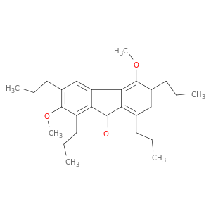 9H-FLUOREN-9-ONE, 2,5-DIMETHOXY-1,3,6,8-TETRAPROPYL-
