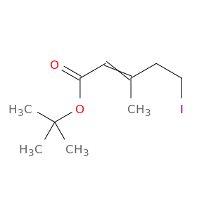 2-Pentenoic acid, 5-iodo-3-methyl-, 1,1-dimethylethyl ester