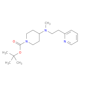 1-Piperidinecarboxylicacid, 4-[methyl[2-(2-pyridinyl)ethyl]amino]-, 1,1-dimethylethyl ester