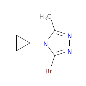 3-bromo-4-cyclopropyl-5-methyl-4H-1,2,4-triazole