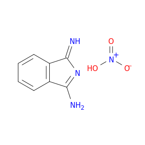 1H-Isoindol-3-amine, 1-imino-, mononitrate