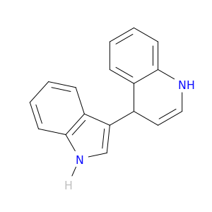 Quinoline, 1,4-dihydro-4-(1H-indol-3-yl)-