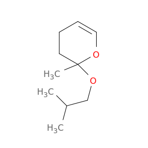 2H-Pyran, 3,4-dihydro-2-methyl-2-(2-methylpropoxy)-