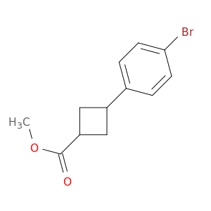 3-(4-溴苯基)环丁烷-1-甲酸甲酯