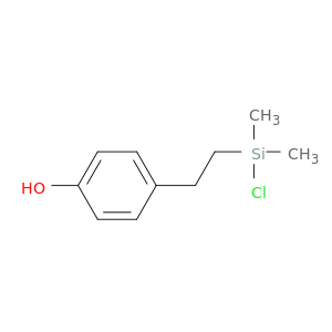 Phenol, 4-[2-(chlorodimethylsilyl)ethyl]-