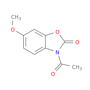 2(3H)-Benzoxazolone, 3-acetyl-6-methoxy-