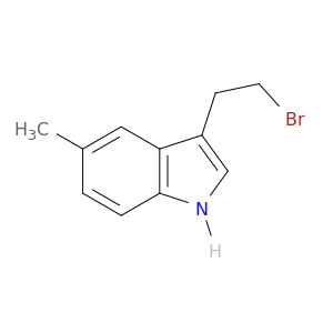 3-(2-溴乙基)-5-甲基-1H-吲哚