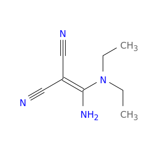 Propanedinitrile, [amino(diethylamino)methylene]-