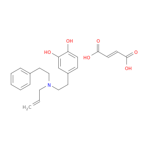 4-(2-(N-ALLYLPHENETHYLAMINO)ETHYL)PYROCATECHOL FUMARATE