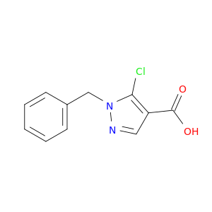 1-Benzyl-5-chloro-1H-pyrazole-4-carboxylic Acid
