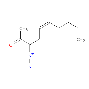 5,9-Decadien-2-one, 3-diazo-, (Z)-
