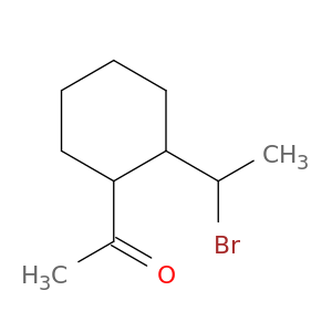Ethanone, 1-[2-(1-bromoethyl)cyclohexyl]-