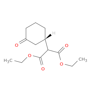 Propanedioic acid, [(1S)-3-oxocyclohexyl]-, diethyl ester