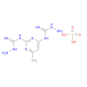 1,1'-(6-METHYL-2,4-PYRIMIDINEDIYL)BIS(3-AMINOGUANIDINE) SULFATE