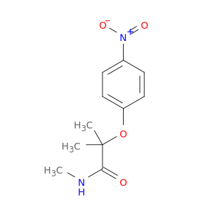 Propanamide, N,2-dimethyl-2-(4-nitrophenoxy)-