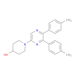 4-Piperidinol, 1-[5,6-bis(4-methylphenyl)pyrazinyl]-