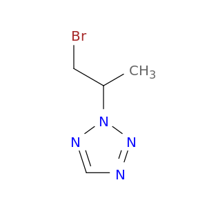 2H-Tetrazole, 2-(2-bromo-1-methylethyl)-