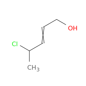 2-Penten-1-ol, 4-chloro-