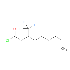 Nonanoyl chloride, 3-(trifluoromethyl)-