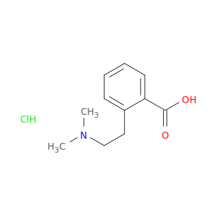 2-[2-(dimethylamino)ethyl]benzoic acid hydrochloride