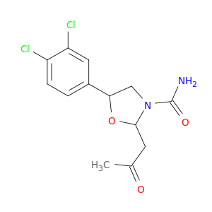 5-(3,4-dichlorophenyl)-2-oxo-n-propyl-1,3-oxazolidine-3-carboxamide