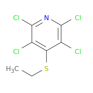 Pyridine, 2,3,5,6-tetrachloro-4-(ethylthio)-