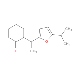 Cyclohexanone, 2-[1-[5-(1-methylethyl)-2-furanyl]ethyl]-