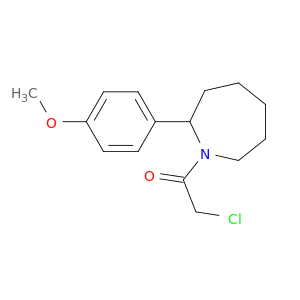 2-chloro-1-[2-(4-methoxyphenyl)azepan-1-yl]ethan-1-one
