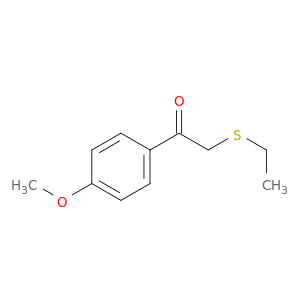 Ethanone, 2-(ethylthio)-1-(4-methoxyphenyl)-