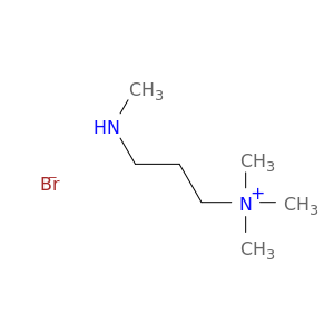 1-Propanaminium, N,N,N-trimethyl-3-(methylamino)-, bromide