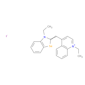 喹啉,1-乙基-4-[(3-乙基-2(3H)-苯并苯并苯基唑烷)甲基]-,碘化物