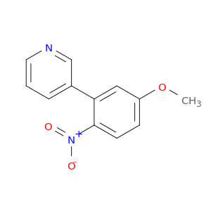 Pyridine, 3-(5-methoxy-2-nitrophenyl)-